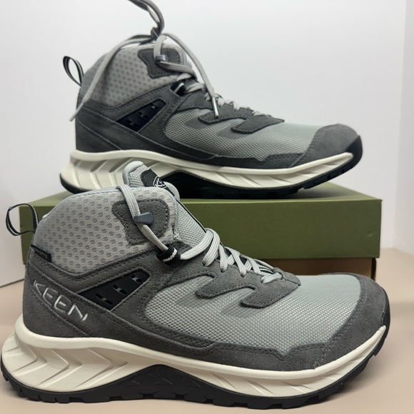 Keen Hightail Mid WP Men's Shoes - Alloy and Vapor - Picture 1 of 7